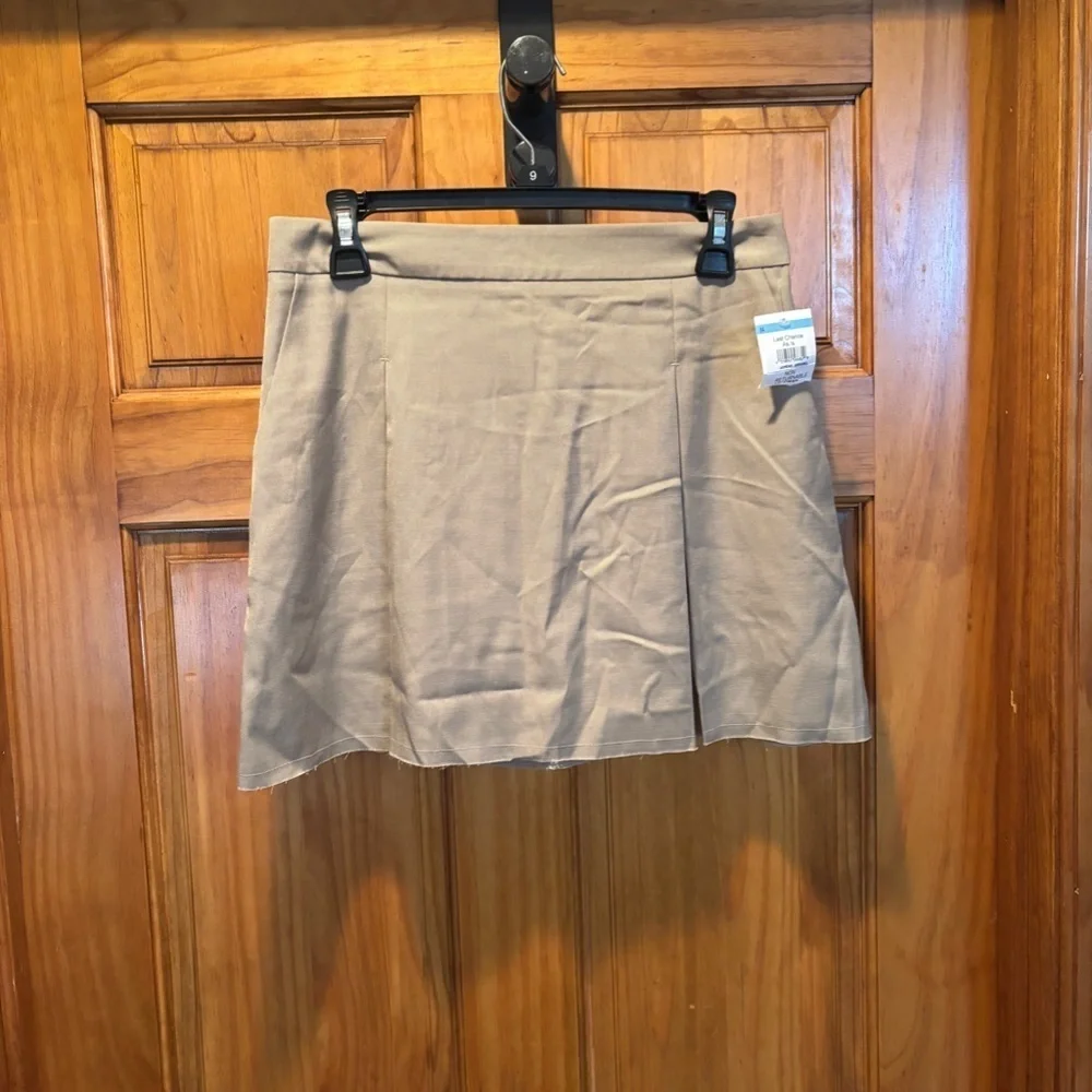Topshop pleated mini